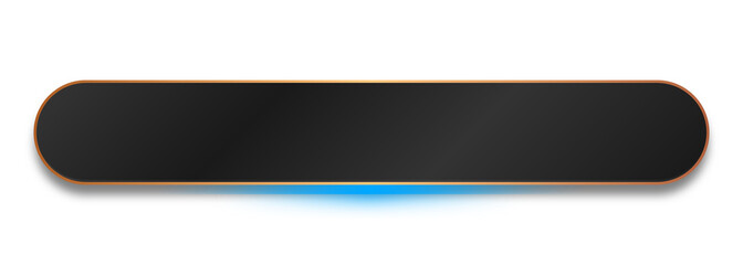 neon dark rectangle banner