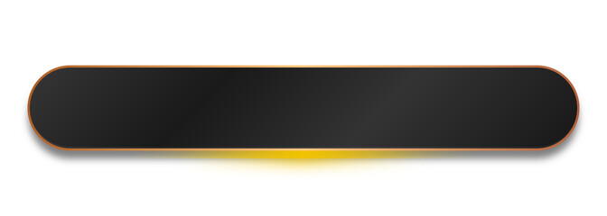 neon dark rectangle banner