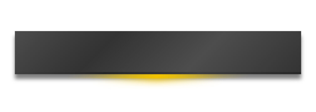 neon dark rectangle banner
