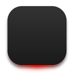 Obraz premium neon dark square banner 