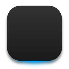 neon dark square banner
