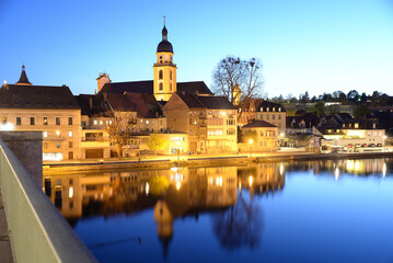 Abend am Main bei Kitzingen