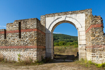 Ruins of Ancient Roman fort of Sostra, Bulgaria