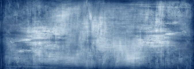 Obraz na płótnie Canvas Close-up of blue textured concrete background 