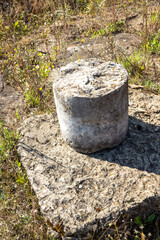 Ruins of Ancient Roman fort of Sostra, Bulgaria