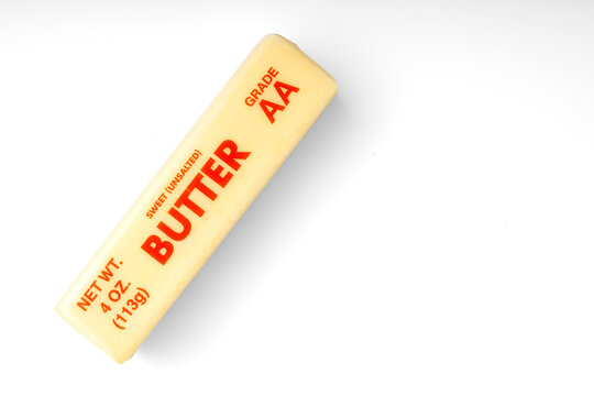 Premium Photo  Stick of butter isolated