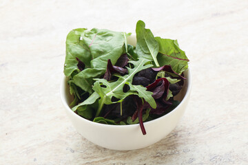 Vegetarian mix green vitamin salad