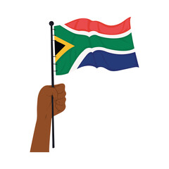 african flag illustration