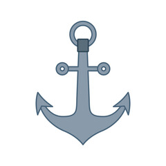 Anchor isolated on white background