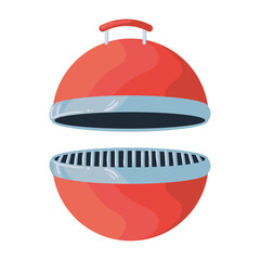 red grill design