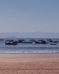 boat on the sea