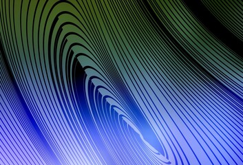 Light Pink, Green vector pattern with bent lines.