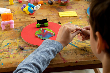 Master class for children and teenagers from polymer clay