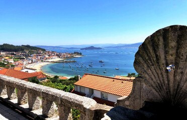 Playa de A Guarda en Pontevedra, Galicia