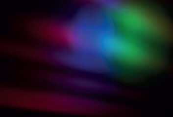 Dark Multicolor vector colorful blur background.