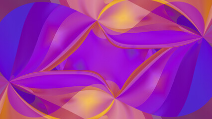 Abstract gradient glowing multicolored background.