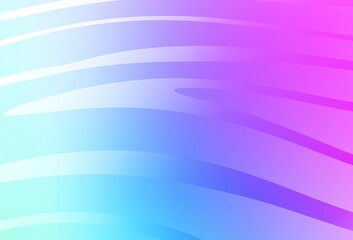 Light Pink, Blue vector layout with wry lines.