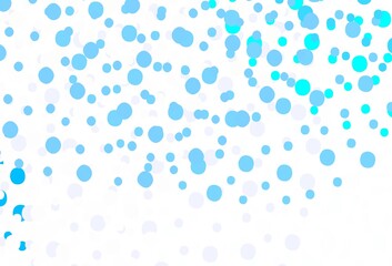 Light Pink, Blue vector background with bubbles.