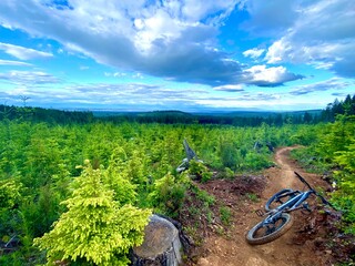 Cumberland British Columbia bike ride