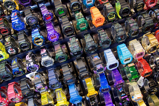Counterfeit or fake of watches for sales in the street