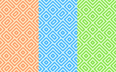 minimalist themed mosaic pattern with geometric abstraction in various colors. abstract minimal pattern.