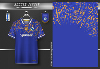 Soccer jersey design for sublimation, sport t shirt design