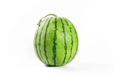 a watermelon fruit isolated on white background