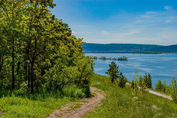View of the Volga River from the Zhigulyov Mountains!