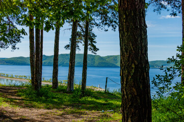 View of the Volga River from the Zhigulyov Mountains!