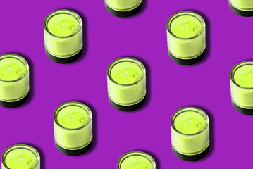 mica powder technology isolated on a white background on the background technology