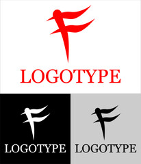 Simple and unique letter f logo design. perfect for personal logos or branding something