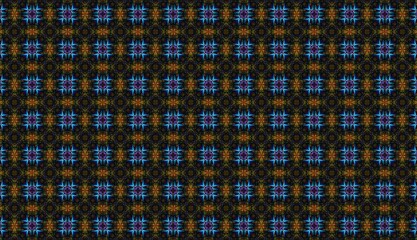 Textile pattern. Raster seamless pattern, repeating abstract figures.