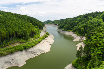 熊本県阿蘇郡の大蘇ダム