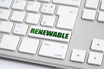 Renewable, start button