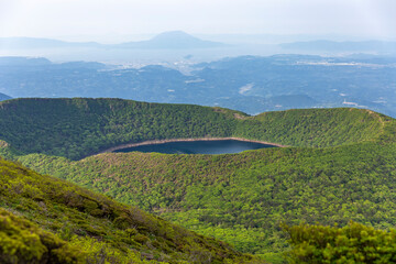 霧島錦江湾国立公園の大浪池