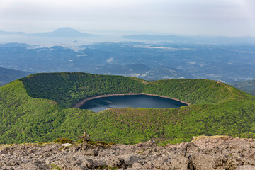 霧島錦江湾国立公園の大浪池