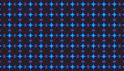 Textile pattern. Raster seamless pattern, repeating abstract figures.