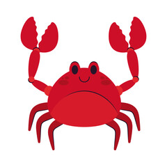 cute crab icon
