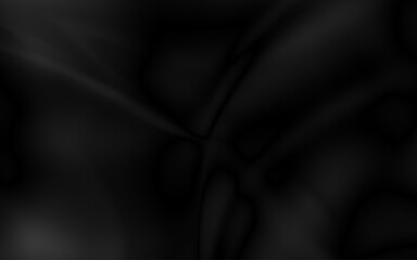 Black luxury fabric background with copy space