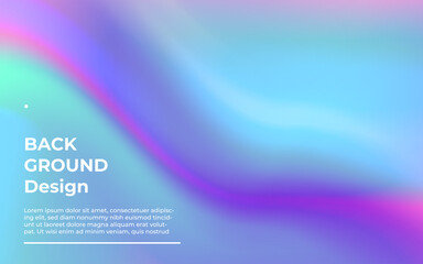 Naklejka premium gradient defocused abstract smooth lines color background