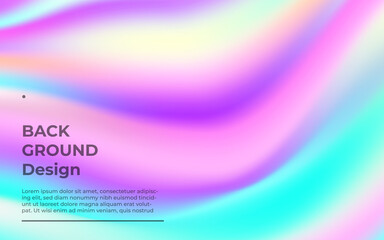 Naklejka premium gradient defocused abstract smooth lines color background