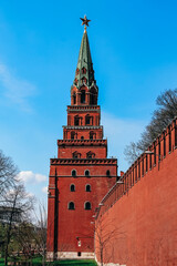 Nature, sights, architecture and life of the city of Moscow