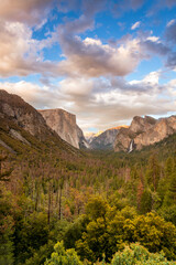 Tunnel View at Yosemite National Park