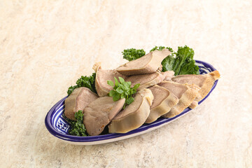 Sliced Pork Tongue snack appetizer
