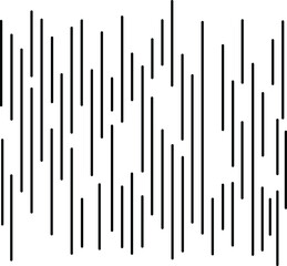 Seamless stripes random pattern vector. Design lines black on white background. Vertical random of stripe pattern vector. Design drip line black on white background.