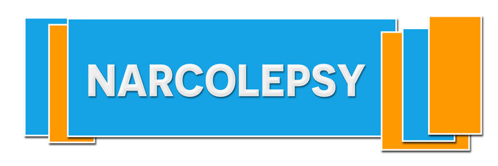 Narcolepsy Blue Orange Boxes Horizontal 
