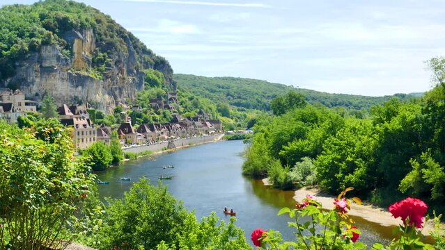 Dordogne landscape view