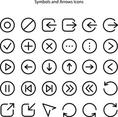 Set of arrow. Arrow right icon symbol. Arrow icon flat. Arrow icon set. icon collection.