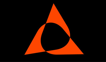 Fototapeta premium geometric and abstract shape for logo