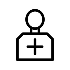 add business man icon or logo isolated sign symbol vector illustration - high quality black style vector icons
